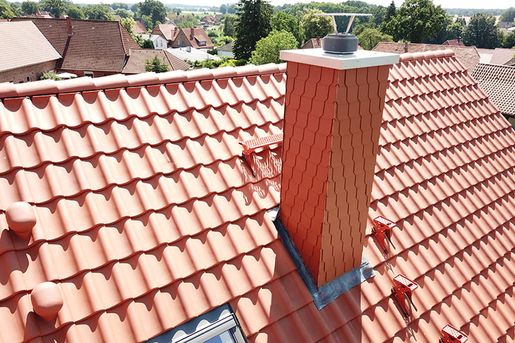 Schornsteinverkleidungen von Kruse Bedachungen