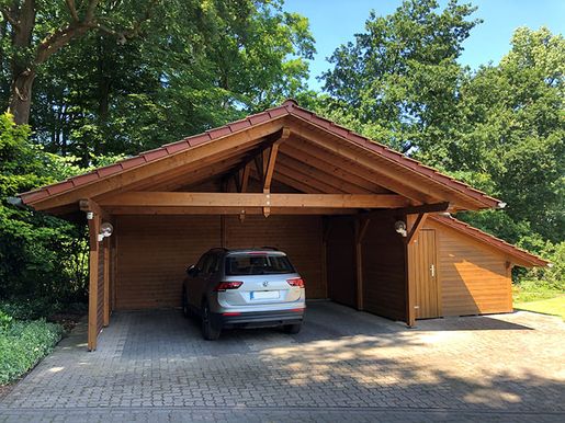 Carport von Kruse Bedachungen