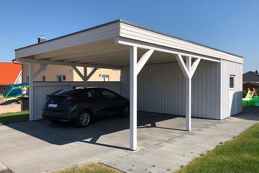 Carport von Kruse Bedachungen
